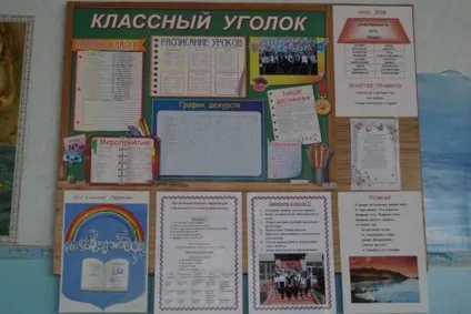 Оформлення класного куточка (5 клас), шаблони для класного куточка (шаблони) Оформлення класного куточка (5 клас), шаблони для класного куточка