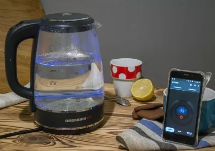 Огляд redmond skykettle g200s «розумний» чайник з нереальною підсвічуванням і управлінням зі смартфона, -