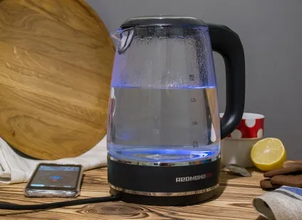 Огляд redmond skykettle g200s «розумний» чайник з нереальною підсвічуванням і управлінням зі смартфона, -