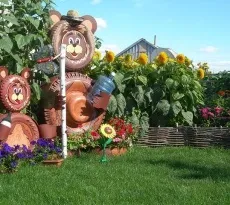 Огорожа для клумби своїми руками фото, поради, інструкції (огорожу) Огорожа для клумби своїми руками фото, поради, інструкції