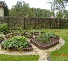 Огорожа для клумби своїми руками фото, поради, інструкції (огорожу) Огорожа для клумби своїми руками фото, поради, інструкції