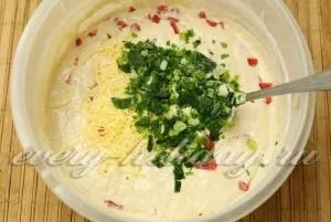 Оладки з помідорами і сиром, рецепт