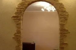 Оздоблення арки каменем робимо міжкімнатний отвір ефектним, фото, відео (обробка арка камінь) Оздоблення арки каменем робимо міжкімнатний отвір ефектним, фото, відео