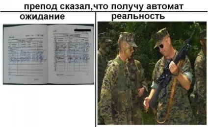 Очікування і реальність, netlore побут, мрії, очікування і реальність