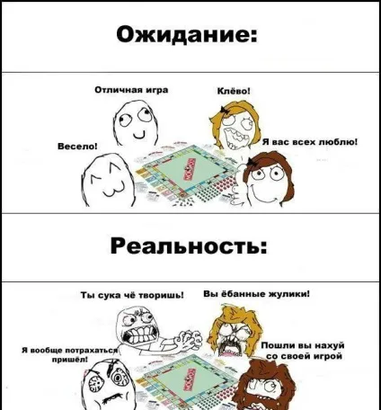 Очікування і реальність, netlore побут, мрії, очікування і реальність
