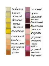 Пастельні тони