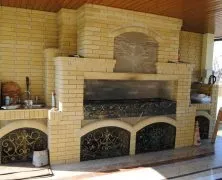 Піч мангал з цегли своїми руками на дачі як зробити крок за кроком (дачі) Піч мангал з цегли своїми руками на дачі як зробити крок за кроком