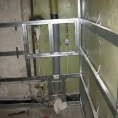 Панелі ПВХ для ванної кімнати каркасний і безкаркасний спосіб обробки (каркасний) Панелі ПВХ для ванної кімнати каркасний і безкаркасний спосіб обробки