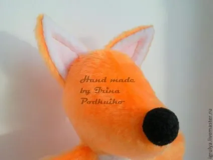 Перчаточная лялька лисиця - ярмарок майстрів - ручна робота, handmade (нитки) Перчаточная лялька лисиця - ярмарок майстрів - ручна робота, handmade