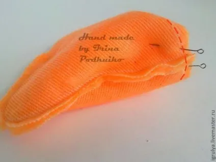 Перчаточная лялька лисиця - ярмарок майстрів - ручна робота, handmade (холлофайбер) Перчаточная лялька лисиця - ярмарок майстрів - ручна робота, handmade