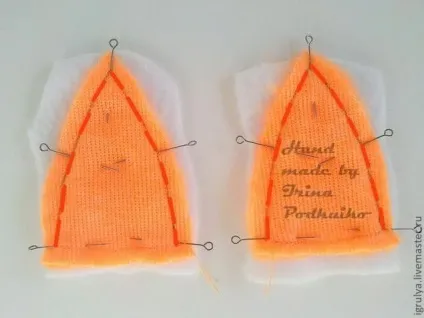 Перчаточная лялька лисиця - ярмарок майстрів - ручна робота, handmade (ножиці) Перчаточная лялька лисиця - ярмарок майстрів - ручна робота, handmade