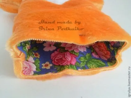 Перчаточная лялька лисиця - ярмарок майстрів - ручна робота, handmade (фліс) Перчаточная лялька лисиця - ярмарок майстрів - ручна робота, handmade