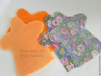 Перчаточная лялька лисиця - ярмарок майстрів - ручна робота, handmade (штучне хутро) Перчаточная лялька лисиця - ярмарок майстрів - ручна робота, handmade
