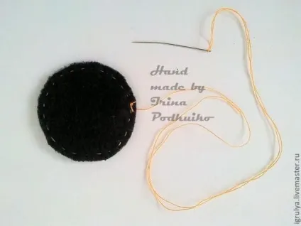 Перчаточная лялька лисиця - ярмарок майстрів - ручна робота, handmade (бавовняна тканина) Перчаточная лялька лисиця - ярмарок майстрів - ручна робота, handmade