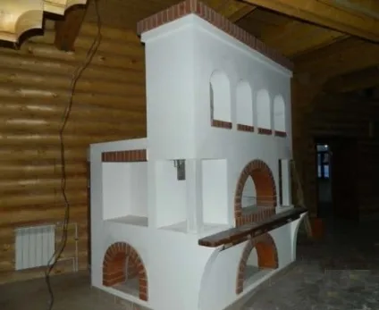 Піч з лежанкою порядовой схеми опалювально-варильних і камінних моделей (порядовой) Піч з лежанкою порядовой схеми опалювально-варильних і камінних моделей