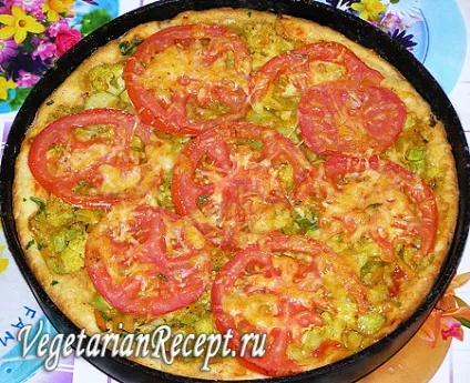 Пиріг-піца без яєць з картоплею та грибами (овочами) (картоплею) Пиріг-піца без яєць з картоплею та грибами (овочами)