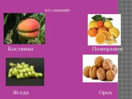 Плоди - біологія, уроки