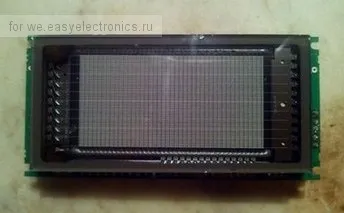 Вакуумно-люмінесцентний дисплей (vfd) gu128x64d-k610a8