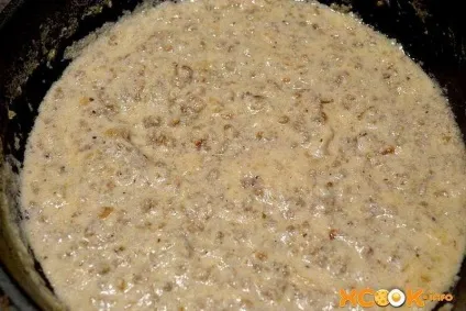 Підлива з фаршу
