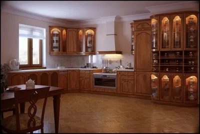 Підлоги на кухні, домфронт