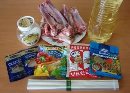Приготування свинячих реберець в духовці в рукаві (реберець) Приготування свинячих реберець в духовці в рукаві