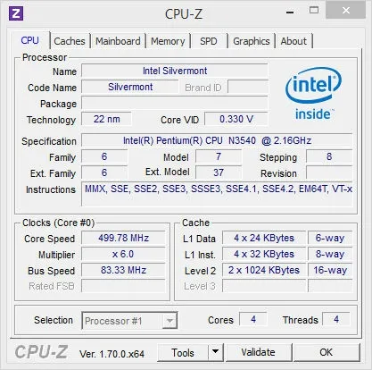 Процесор intel pentium n3540 - характеристики і моя думка про нього