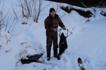Прохідний капкан на бобра своїми руками (бобра) Прохідний капкан на бобра своїми руками
