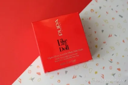 Pupa like a doll loose powder розсипчаста пудра з ефектом - оголеної шкіри - відгуки (пудра) Pupa like a doll loose powder розсипчаста пудра з ефектом - оголеної шкіри - відгуки