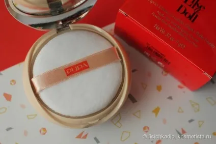 Pupa like a doll loose powder розсипчаста пудра з ефектом - оголеної шкіри - відгуки (loose) Pupa like a doll loose powder розсипчаста пудра з ефектом - оголеної шкіри - відгуки