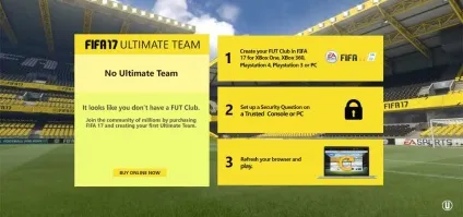 Рішення проблем з веб-додатком fifa 17