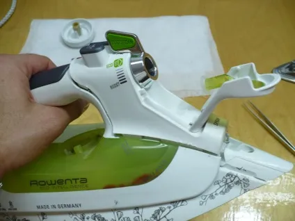 Ремонт праски rowenta dw-6000, зроби сам