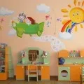 Розпис стін в дитячому садку