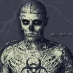 Рік Дженест - людина з татуюванням скелета (Рік Дженест) Рік Дженест - людина з татуюванням скелета