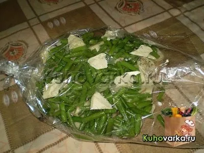 Риба в рукаві з картоплею