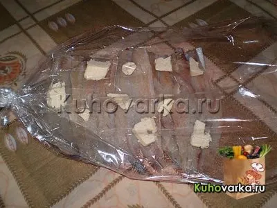 Риба в рукаві з картоплею