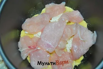 Рецепт курка запечена з картоплею в мультиварці (запечена курка з картоплею) Рецепт курка запечена з картоплею в мультиварці