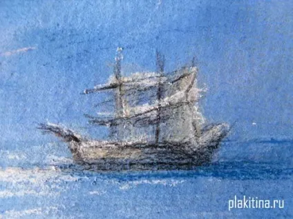 Малюємо пастеллю морський пейзаж, урок малювання пастель, урок пастеллю (малюємо пастеллю) Малюємо пастеллю морський пейзаж, урок малювання пастель, урок пастеллю
