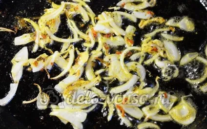 Салат з опеньками і помідорами рецепт з фото - покрокове приготування теплого салату з опеньками (салат) Салат з опеньками і помідорами рецепт з фото - покрокове приготування теплого салату з опеньками