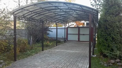 Вибираємо навіс для автомобіля