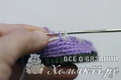 Чобітки для дівчинки гачком