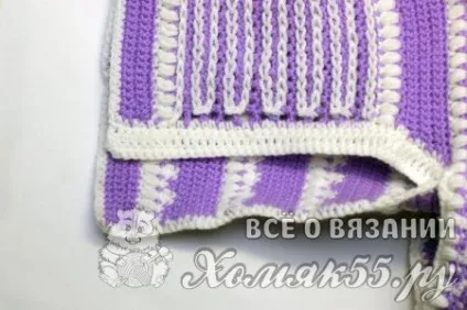 Чобітки для дівчинки гачком
