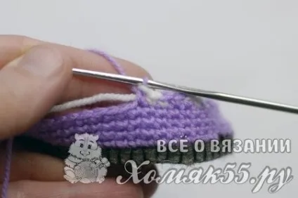 Чобітки для дівчинки гачком