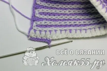 Чобітки для дівчинки гачком