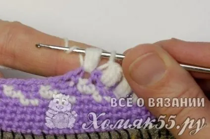 Чобітки для дівчинки гачком