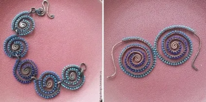 Сережки своїми руками