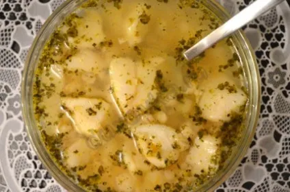 Сьомга під вершковим соусом - рецепт з покроковими фото (сьомга під соусом бешамель) Сьомга під вершковим соусом - рецепт з покроковими фото