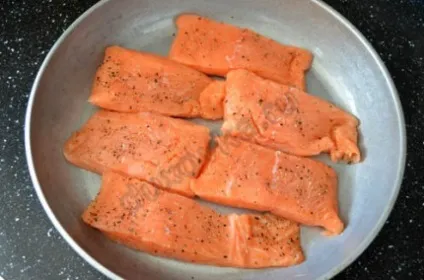 Сьомга під вершковим соусом - рецепт з покроковими фото (сьомга під соусом бешамель) Сьомга під вершковим соусом - рецепт з покроковими фото