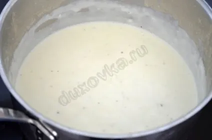 Сьомга під вершковим соусом - рецепт з покроковими фото (сьомга під соусом бешамель) Сьомга під вершковим соусом - рецепт з покроковими фото