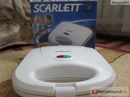 Сендвічница scarlett sc-1119 - «подумайте гарненько, перш ніж її купувати», відгуки покупців (сендвічница) Сендвічница scarlett sc-1119 - «подумайте гарненько, перш ніж її купувати», відгуки покупців