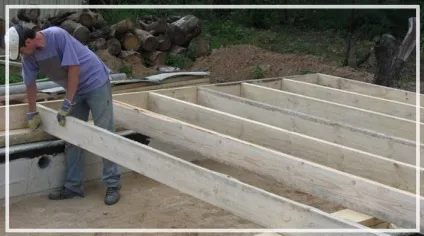 Крок лаг для підлоги з дощок, відстань, як кріпити і укладання (дощок) Крок лаг для підлоги з дощок, відстань, як кріпити і укладання